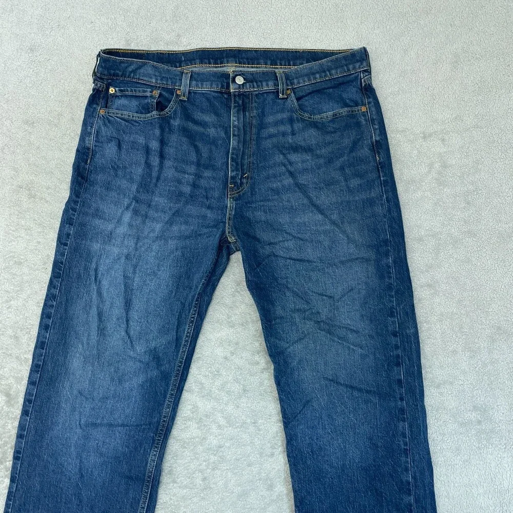 NWOT Levi's 505 Men's W40 L32 Regular Fit Straight Jeans Blue Medium Wash
